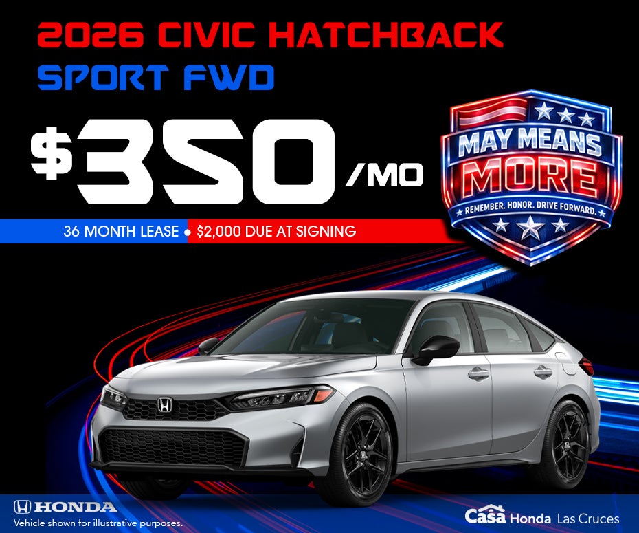 2026 Honda Civic Hatchback Sport FWD