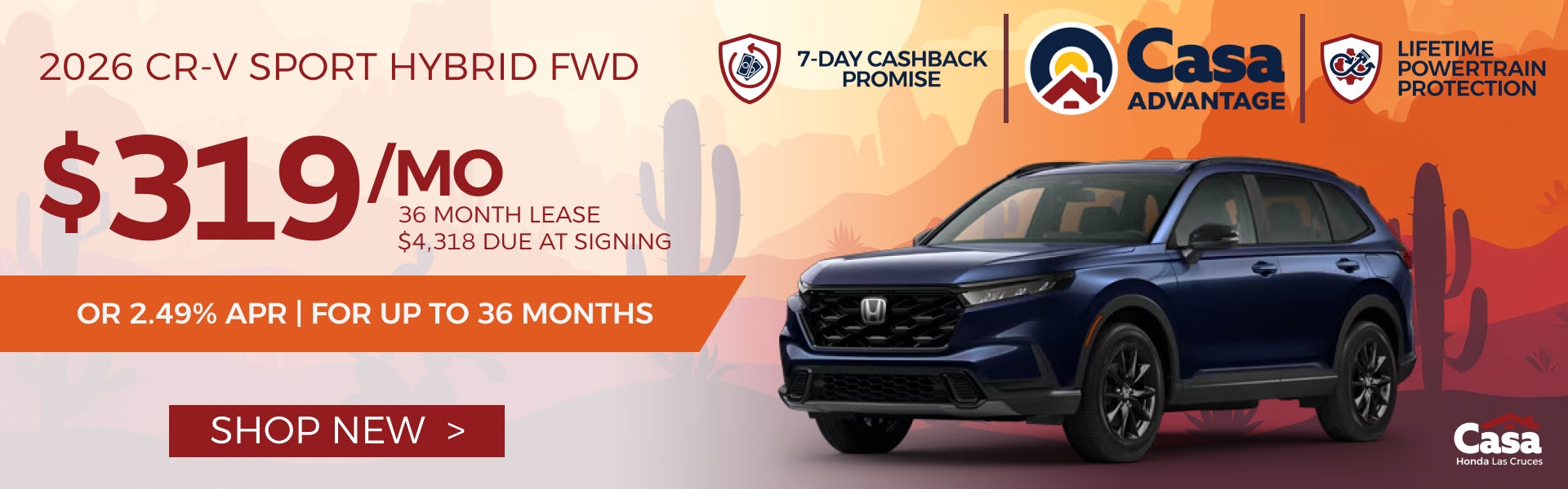2026 Honda CR-V Sport Hybrid FWD 