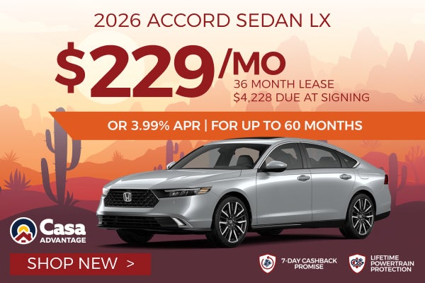 2026 Honda Accord LX Sedan