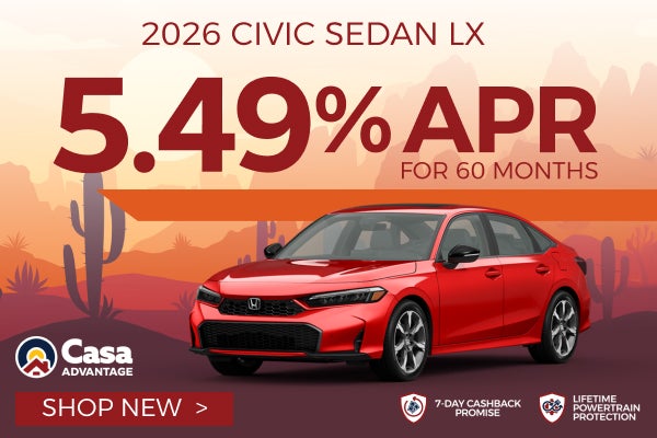 2026 Honda Civic LX Sedan FWD