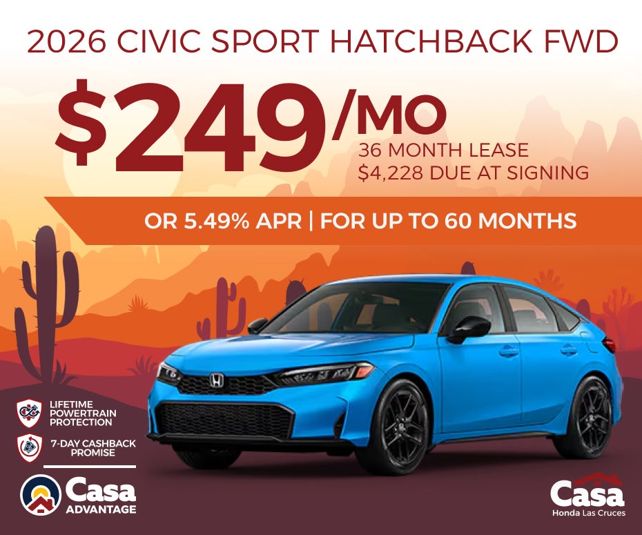 2026 Honda Civic Sport Hatchback FWD