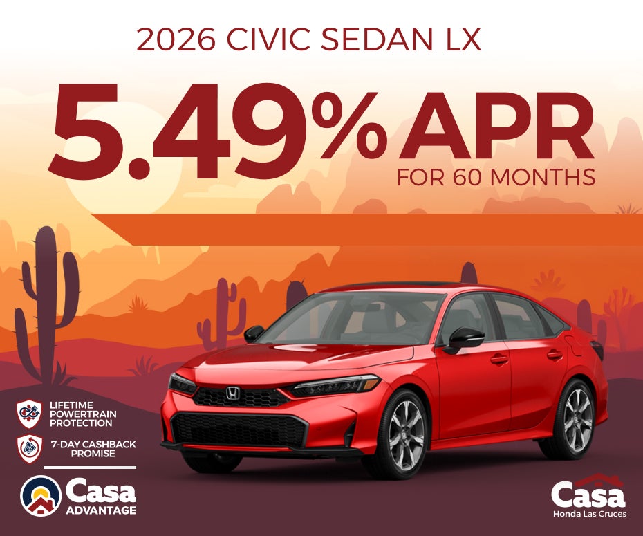 2026 Honda Civic LX Sedan FWD