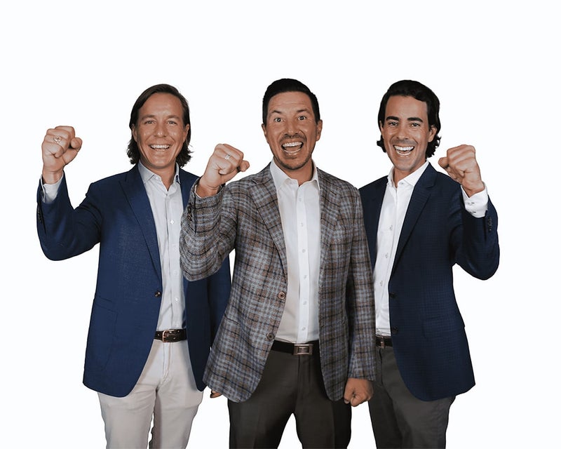 Sales people cheering at you